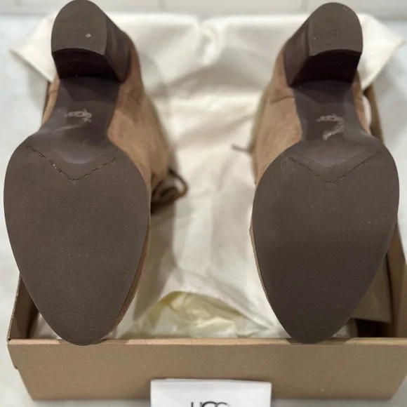 Women's Tan Suede UGG Ankle Boots - Picture 7 of 7